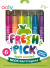 Ooly - Gel Farvekridt Med Duft 6 Stk - Fresh Pick Apple Neon
