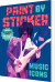 Paint By Sticker Music Icons - English Book