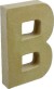 Bogstav Til Pynt - Pap - B - Stort Bogstav - 20X11 5 Cm