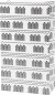 Papirposer - Sort Hvid - 21X6X12 Cm - 80 G - 10 Stk