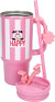 Penfection - To Go Krus Med Sugerør - Pink - 470 Ml