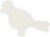 Perleplade - Fugl - Str 10 Cm - Medium - 1 Stk