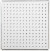 Perleplade - Lille Kvadrat Firkant - Medium - Str 7X7 Cm - 10 Stk