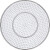 Perleplade - Stor Rund - Medium - Ø 15 Cm - Klar