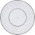 Perleplade - Stor Rund - Str 15 Cm - Medium - Transparent - 1 Stk