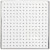 Perleplade - Firkant - Medium - Str 7X7 Cm - Klar