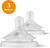Philips Avent - Natural Response Suttehoved - Flow 3 - 2 Stk