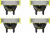 Philips - Oneblade 360 - Barberblade - 4-Pak - Qp44050