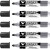 Pilot Whiteboardmarkere Refill - Tykkelse 2 3 Mm - Sort - 5 Stk