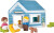 Plantoys - Hus Med Mor - Far - Hund Og Baby