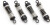 Plastic Shock Set Assembled4Pcs - 540472 - Blackzon