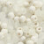 Plastperler - Ø 6 Mm - Hulstr 2 Mm - Creme - 40 G
