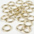Plastring - Str 15 Mm - Tykkelse 2 Mm - Guld - 25 Stk