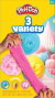 Play-Doh - Variety Scented Carnival Modellervoks Sæt - 3-Pak