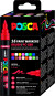 Posca Tusser Sæt - 16 Paint Markers - Brush Pc-5Br - 16 Stk
