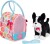 Pucci Pups - Pucci Hund Bamse I Blomstret Taske