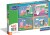 Clementoni - Peppa Pig Puslespil - 4-In-1 Super Color