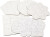 Lav Selv Puslespil - Uden Motiv - Hvid - 17-21 Cm - 10 Stk