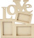 Ramme - Str 19 7X16 Cm - Tykkelse 7 Mm - 10 Stk