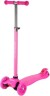 Rask - 3 - Hjulet Løbehjul Med Lys Med Led Lys I Alle Hjul - Pink