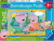 Ravensburger - Peppa Pig Happy Families Puzzle - 2X12 Brikker