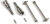 Rear Dogbone Driveshaft And Axle 2Pcs - 548012 - Blackzon