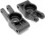 Rear Hub Carrier 2 Pcs Blackout Mt - Mv24048 - Maverick Rc