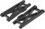 Rear Lower Suspension Arm 2 Pcs Blackout Mt - Mv24004 - Maverick Rc