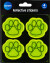 Refleks Sticker Sæt - 4 Stk 50 Mm - Poter - Centrum
