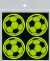Refleks Stickers 4 Stk 50 Mm - Fodbolde - Centrum