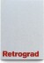 Retrograd - English Book