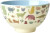 Rice - Melamin Skål Lille 300 Ml Støvet Blå Sødt Jungle Print