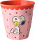 Rice - Melamine Cup With Pink Snoopy Print - Pink - Medium - 250 Ml