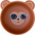 Rice - Melamine Kids Bowl With Monkey Print - Mat Finish - 350 Ml