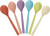 Rice - Melamine Tea Spoon - Glory Days Colors - Set Of 6