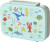 Rice - Plastic Lunchbox With 6 Rooms - Blue Ocean Print - Blue