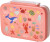 Rice - Plastic Lunchbox With 6 Rooms - Coral Ocean Print - Coral