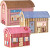 Rice - Raffia Toy Baskets - Paris Theme - Set Of 3