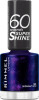 Rimmel London - 60 Seconds Super Shine Nail Polish - 563 Midnight Rush - 8