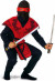 Rio Ninjadragt I 120 Cm - Rød