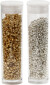 Rocaiperler - Glasperler - Ø 1 7 Mm Hul 0 5-0 8 Mm - Guld - Sølv - 2X7 G