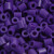 Rør Perler Til Perleplader - Medium - Mørk Lilla - 1100 Stk - Nabbi