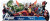 Roommates Decor - Avengers Med Alfabet - Wallstickers - Stor