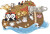 Roommates Decor - Noahs Ark - Wallsticker