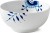 Royal Copenhagen - Blå Mega Riflet Skål - 18 Cm - 110 Cl