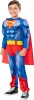 Rubies - Superman Padded Suit W Cape - 122-128 Cm