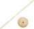 Rundstok Med Fod - H 30 Cm - Ø 6 5 Cm - Hulstr 8 Mm - 5 Sæt