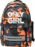 Centrum - Orange Camo Rygsæk Til Børn - Only Girl