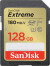 Sandisk - Sdxc Extreme 128Gb 180Mbs Uhs-I C10 V30 U3