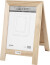 Sandwichskilt - H 40 Cm - B 26 Cm - 1 Stk